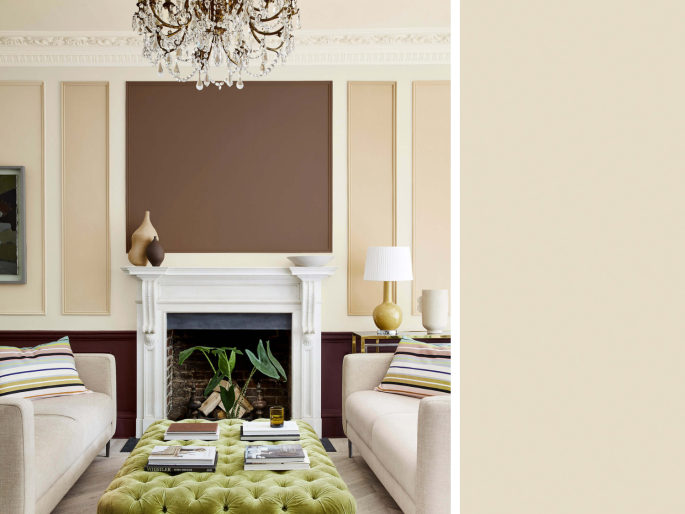 Little Greene - Clay Mid 153 sur le mur