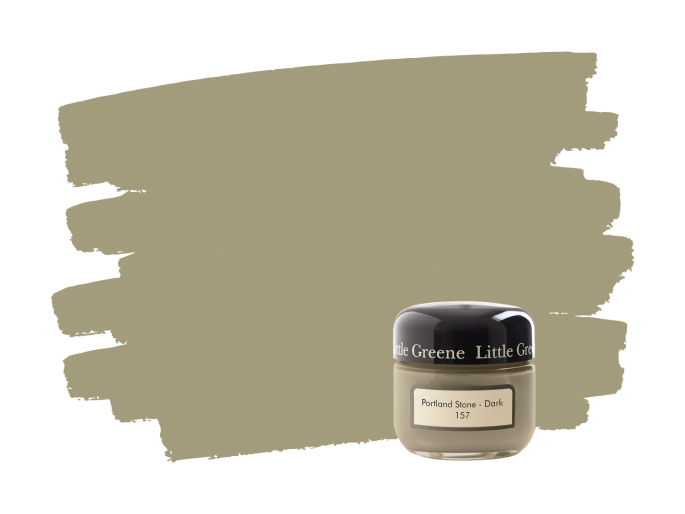 Little Greene Portland Stone Dark 157 pot échantillon