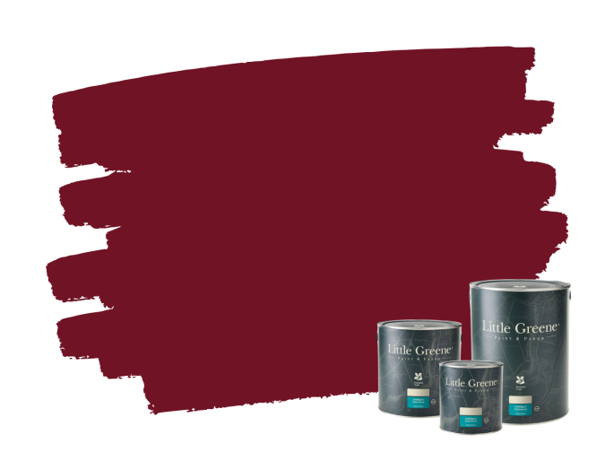 Little Greene Théâtre Rouge 192 Intelligent Satin