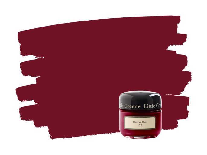 Little Greene Theatre Red 192 pot échantillon