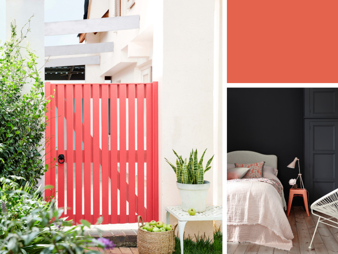 Little Greene Intelligent Floor Paint - Orange Aurora 21