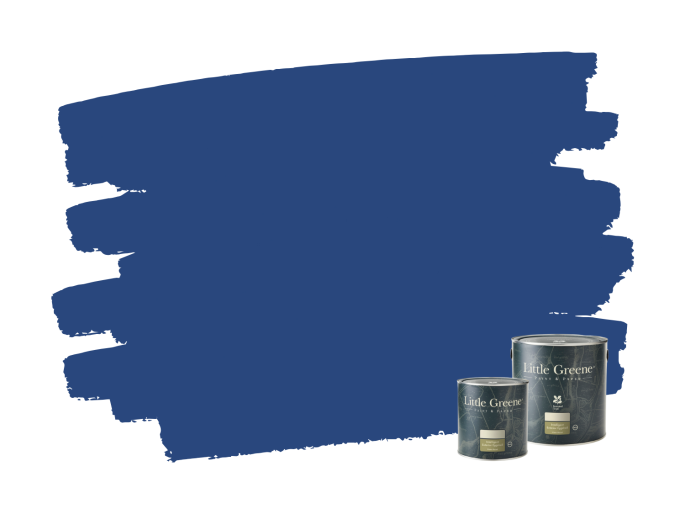 Little Greene Intelligent Exterior Eggshell - Smalt 255