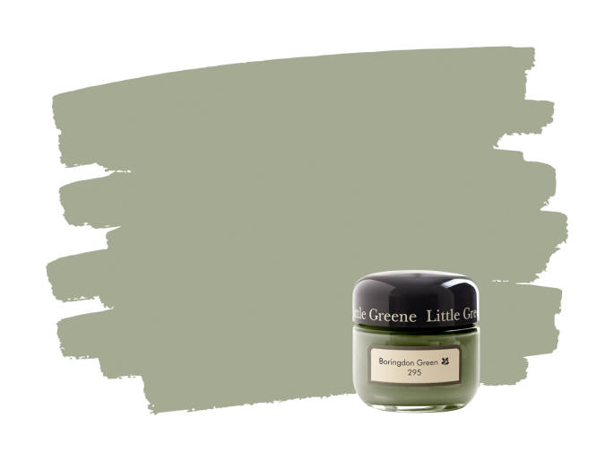 Little Greene Boringdon vert 295 pot échantillon