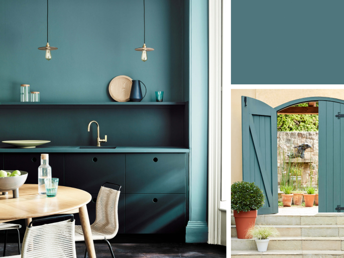 Little Greene - Tea with Florence 310 sur les façades de cuisine et les portails