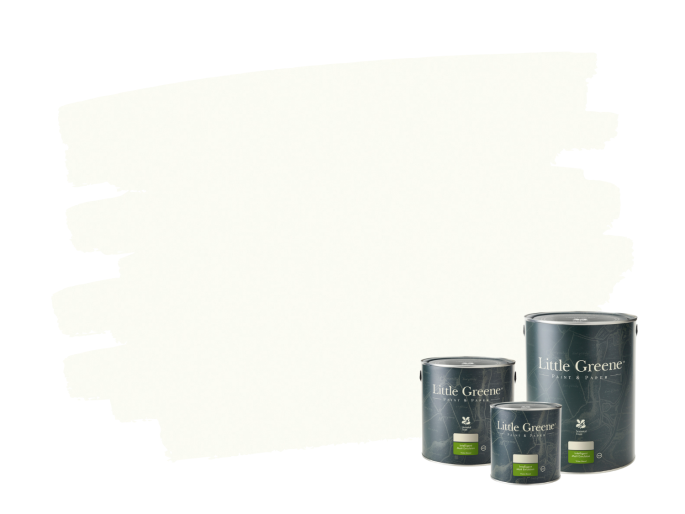 Little Greene Blanc pâle silencieux 328 Intelligent Matt Emulsion