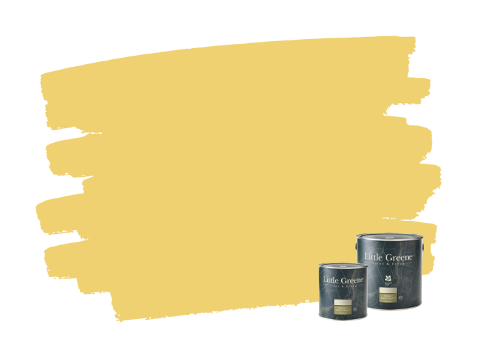 Little Greene Intelligent Exterior Eggshell - Jaune indien 335