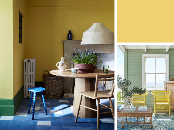 Little Greene Intelligent Gloss - Jaune indien 335
