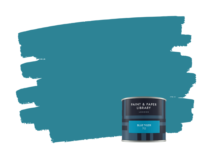 Paint & Paper Library Blue Tiger 712 samplepotje
