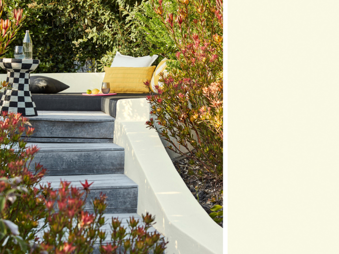 Little Greene - White Lead 74 photos d'ambiance dans le jardin