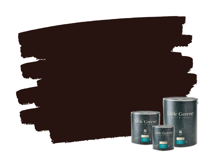 Little Greene Purple Brown 8 Intelligent Eggshell
