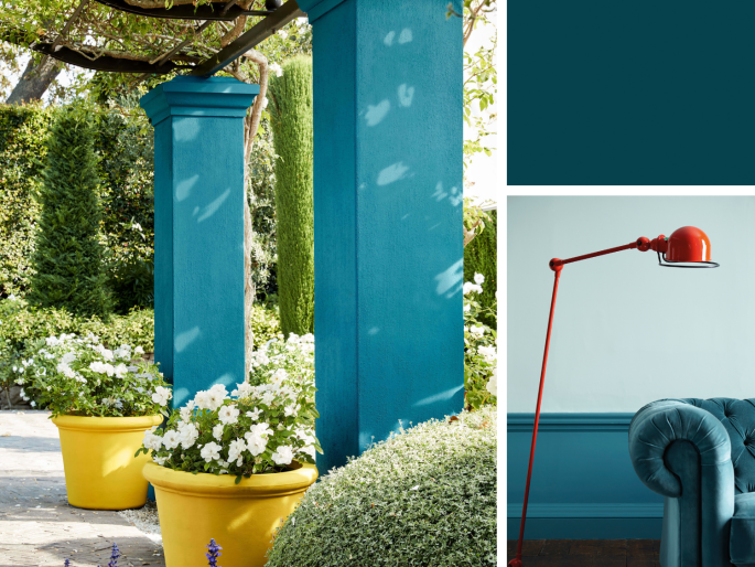 Little Greene Intelligent Exterior Eggshell - Marine Blue 95