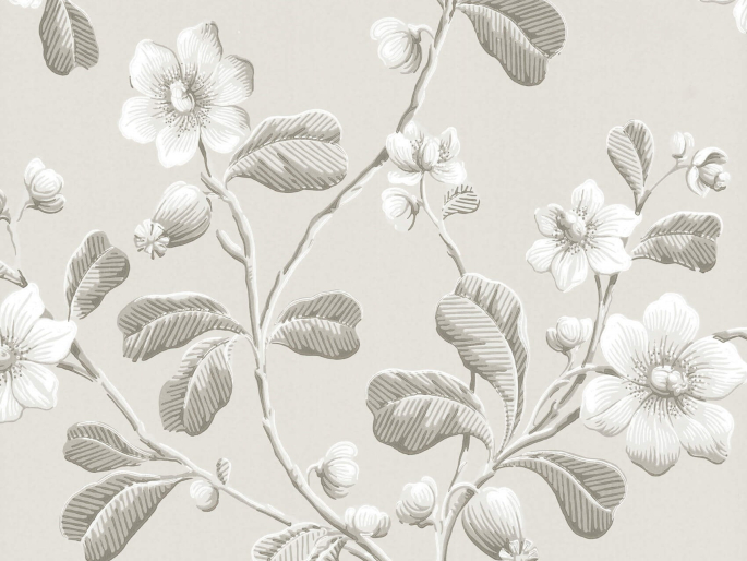Broadwick Street - Pitch papier peint de Little Greene aux couleurs calmes