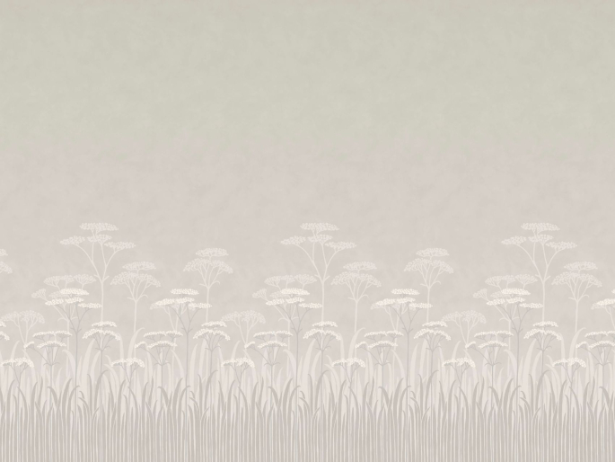 Achillea - Brume papier peint de Little Greene