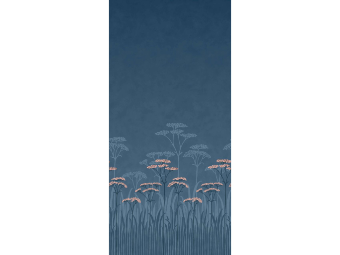 Little Greene Achillea - Nighttide répétition du motif 156x325 cm