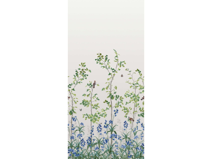 Répétition du motif Bird & Bluebell - Céviche