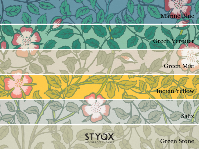 Little Greene Briar Rose - Vert Verditer