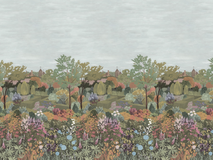 Little Greene Jardin du Château - vert sauge