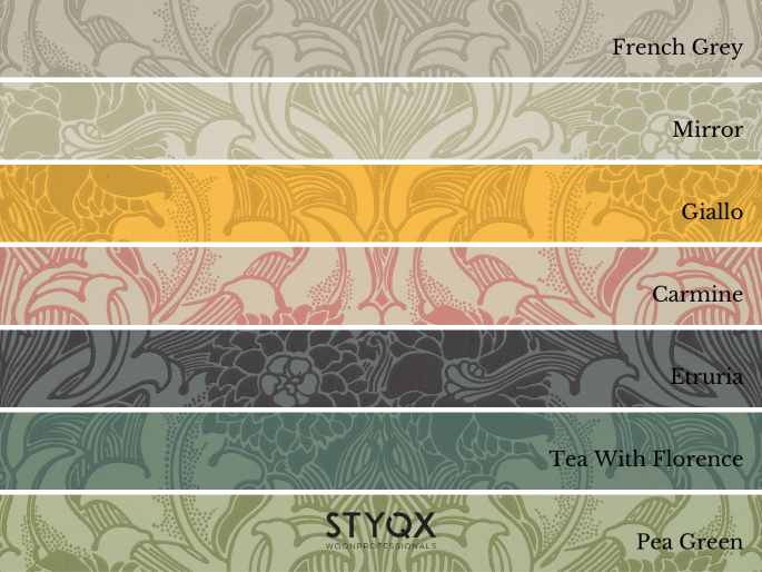 Little Greene Parchemin Dahlia - Thé avec Florence