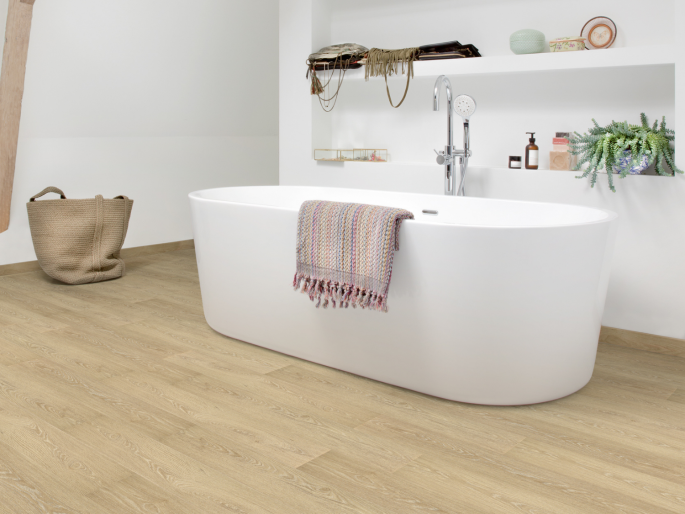 Floorify Planches longues Blush FG006 - tranche Vinyle