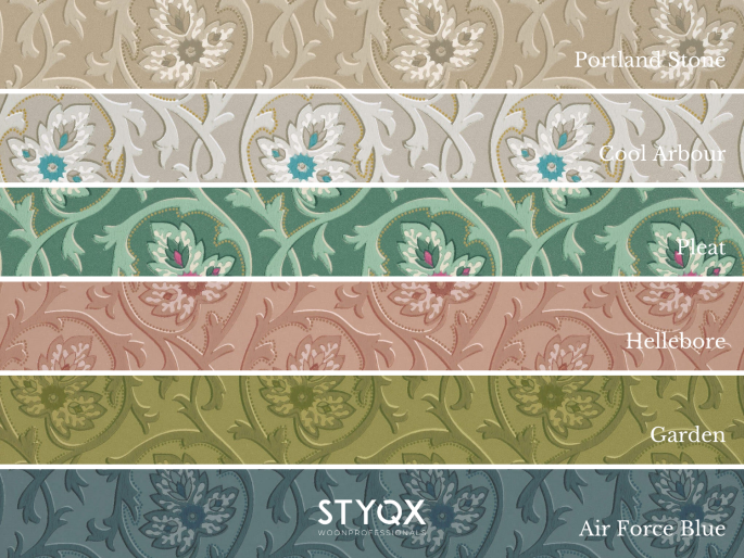 Little Greene Hoja - Pierre de Portland