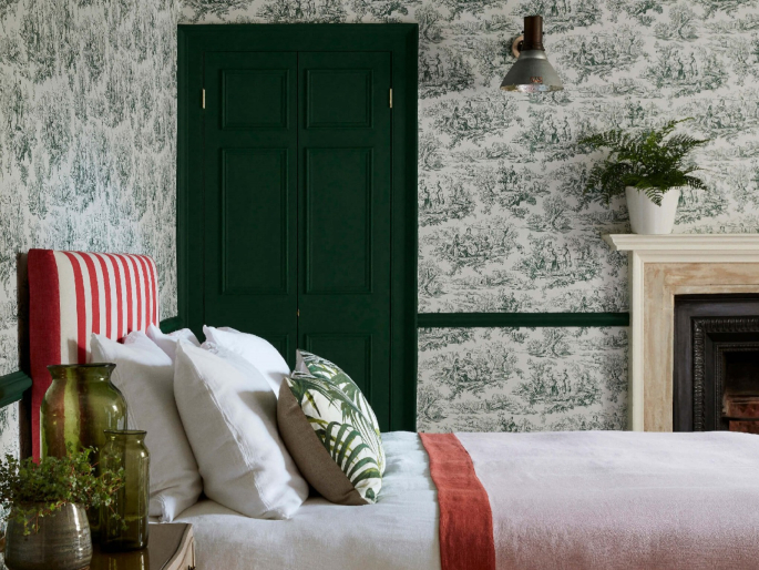 Little Greene Toile des amoureux - Puck