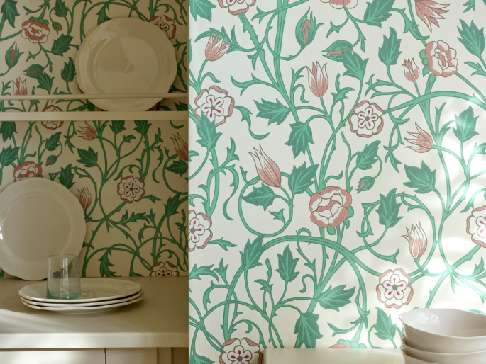 Little Greene Tulipe de May - Lavage au lin