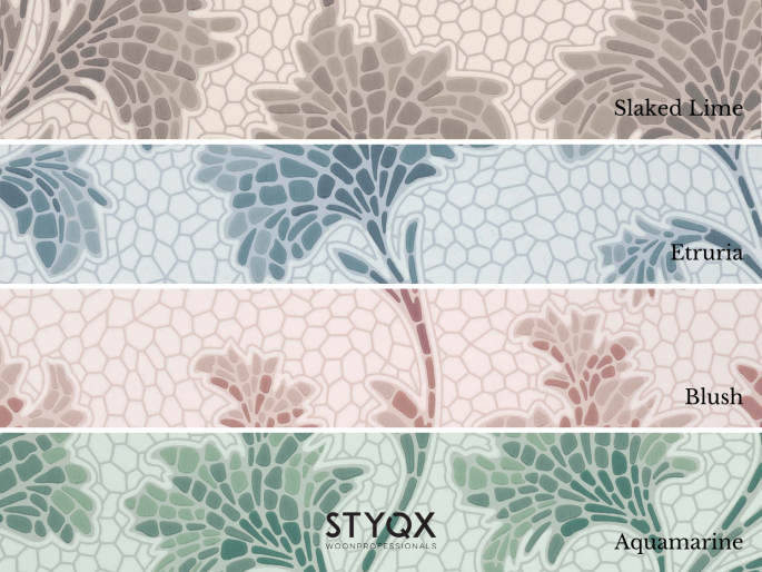 Little Greene Mosaic Trail - Slaked Lime