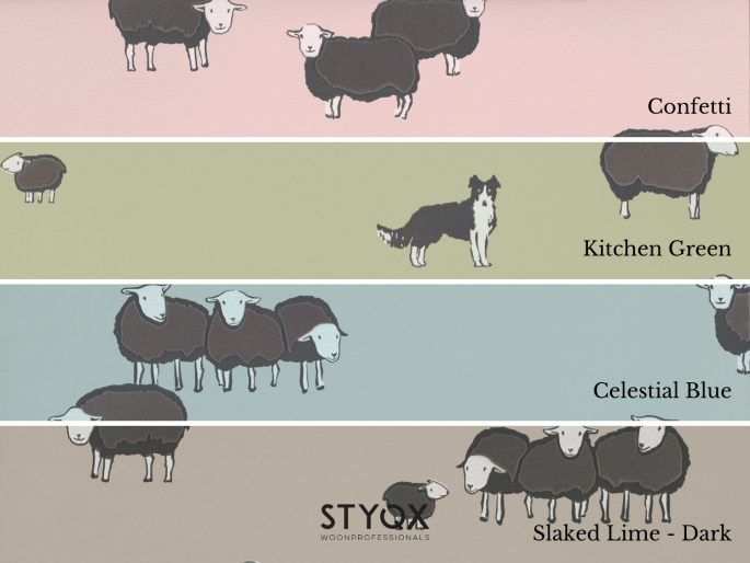 Little Greene Nip & Lassie - Cuisine verte