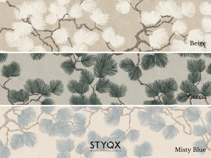 Sandberg Pine Mural - Green