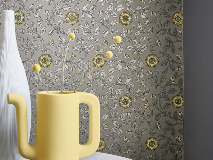 Little Greene Richmond Green - Platinum