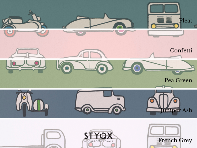 Little Greene Road trip - Plissé