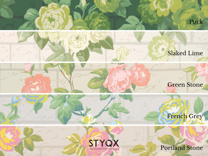 Little Greene Rose Garden - French Grey