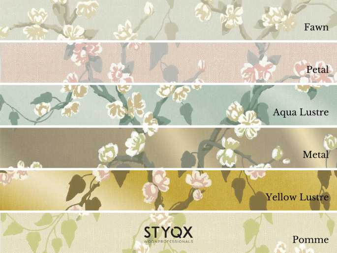 Little Greene Sakura - Fawn