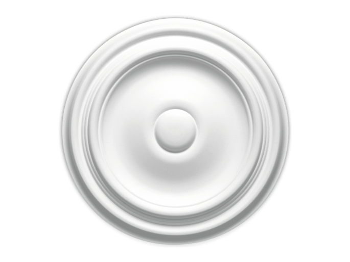 Petit ornement de plafond minimaliste
