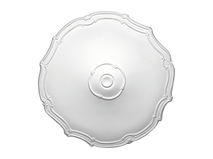 Ornement de plafond classique de taille moyenne