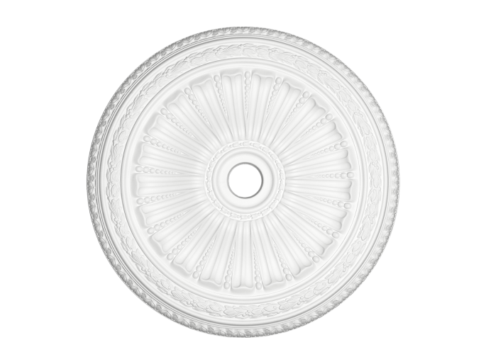 Ornement de plafond géométrique extra grand