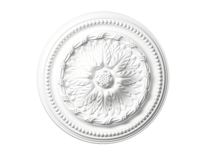 Petit ornement de plafond élégant