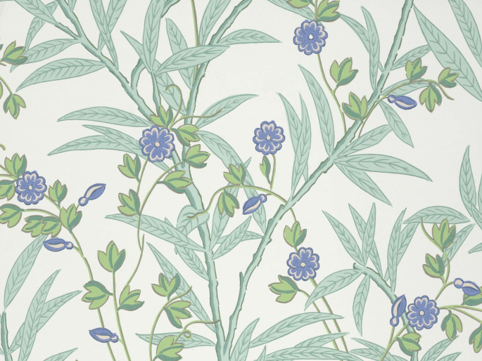 Bamboo Floral - Mambo papier peint Little Greene