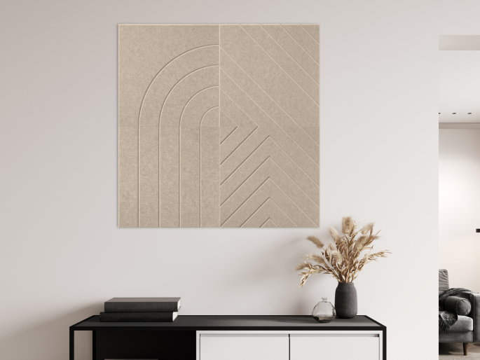 Maeven Art panneau acoustique Loa I - Beige