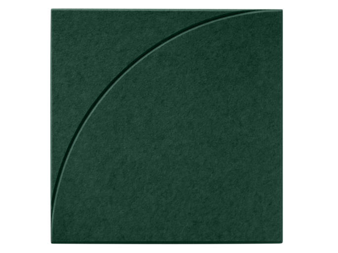 Maeven Art panneau acoustique Sadé II - Vert profond
