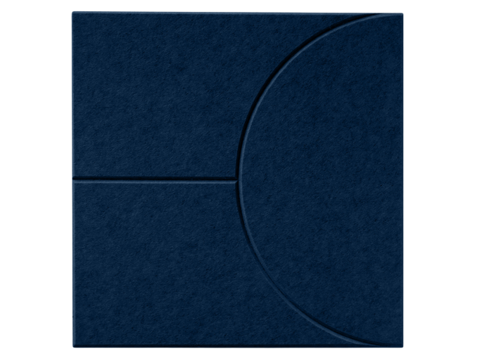 Maeven Art panneau acoustique Sadé IV - bleu marine