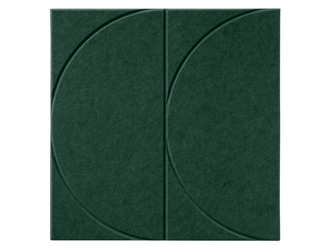 Maeven Art panneau acoustique Sadé VII - Vert profond