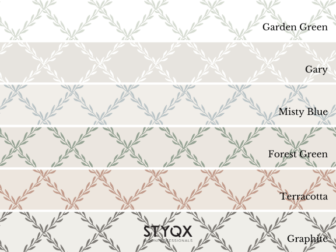 Sandberg Trellis - Misty Blue